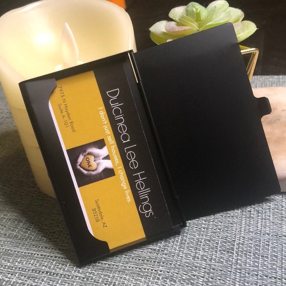 #48 😃🖤Happy Groovy Business Card Holder🖤😃 - Picture 4 of 14